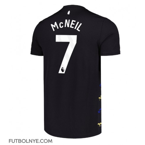 Camiseta Everton Dwight McNeil #7 Tercera Equipación 2025-26 manga corta